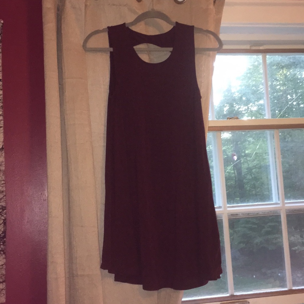 American eagle maroon dress